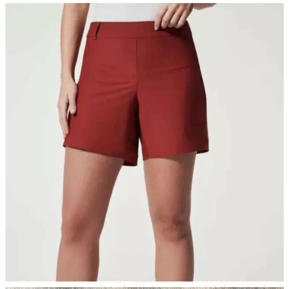 Spanx Sunshine Short Dark Cherry Size XL NWT